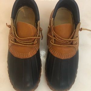 LL Bean Women’s Maine Hunting Duck Shoe LOW Boot Original **Size 6 M Waterproof